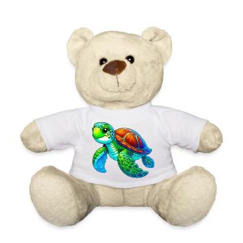 Tortue - Nounours - blanc - Devant