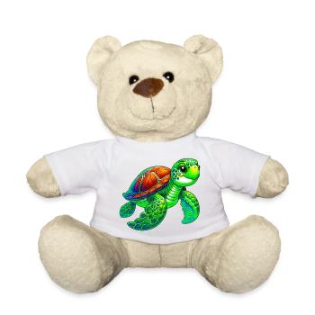 Tortue - Nounours - blanc - Devant