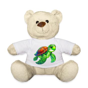 Tortue - Nounours - blanc - Devant