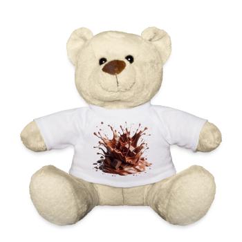 Schokoladeneruption - Teddy - Weiß - Vorne