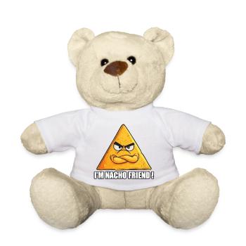 Nacho Mood Activated - Teddy Bear - white - Front