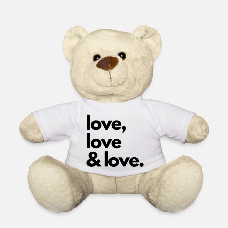 Love Tote Bag Studenten-Kit - Teddy - Weiß