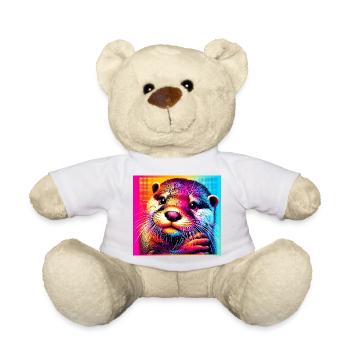 otter - Teddy Bear - white - Front