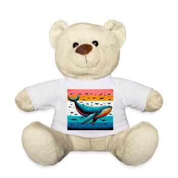 Wal - Teddy - Weiß - Vorne