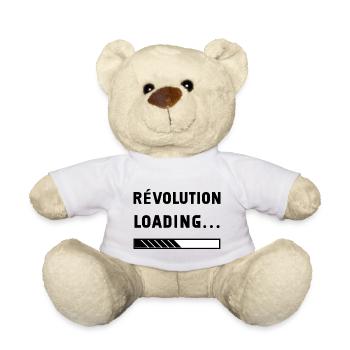 revolution loading - Nounours - blanc - Devant