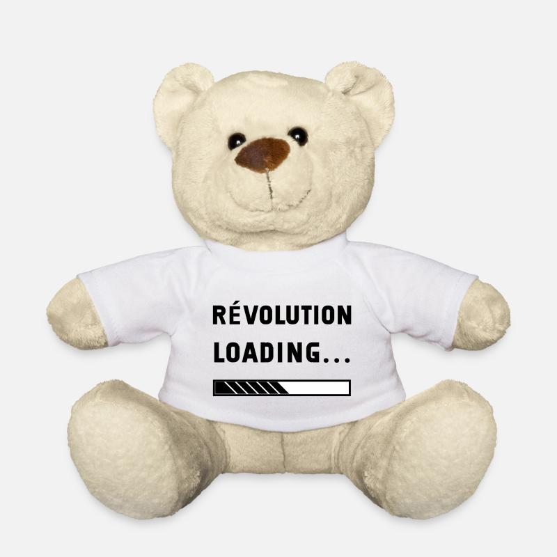 revolution loading - Nounours - blanc