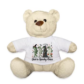 Disguised Fish Creatures Halloween Perch Angler - Teddy Bear - white - Front