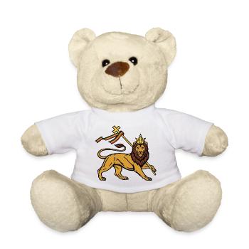 Lion de Juda - Nounours - blanc - Devant