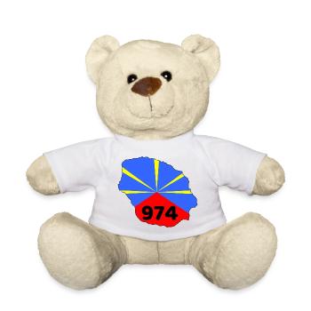 La Réunion 974 - Teddy - Weiß - Vorne