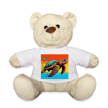Schildkröte - Teddy - Weiß - Vorne