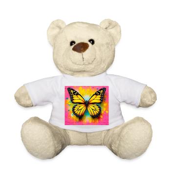 Schmetterling - Teddy - Weiß - Vorne