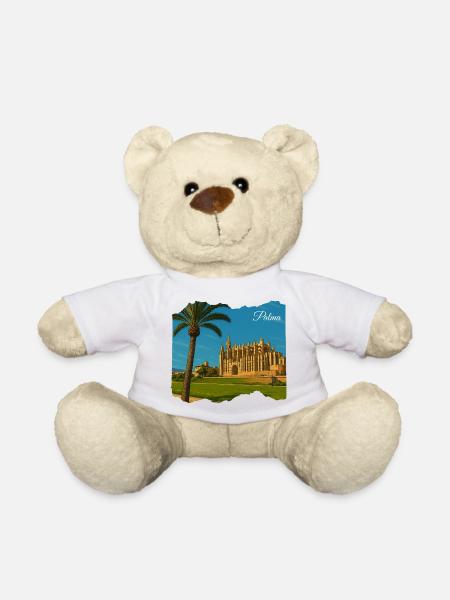 Mallorca Palma Kathedrale - Teddy - Weiß