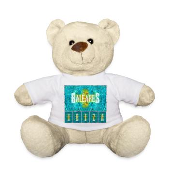 Balearen Insel Vibe Druck - Teddy - Weiß - Vorne