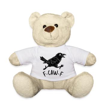 F-CAW-F Krähe - Teddy - Weiß - Vorne