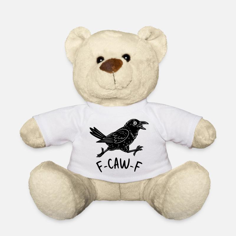 F-CAW-F Krähe - Teddy - Weiß