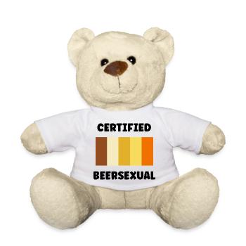 Beersexual - Teddy Bear - white - Front