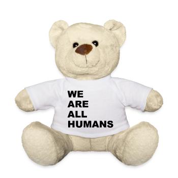 HUMANS - Teddy Bear - white - Front