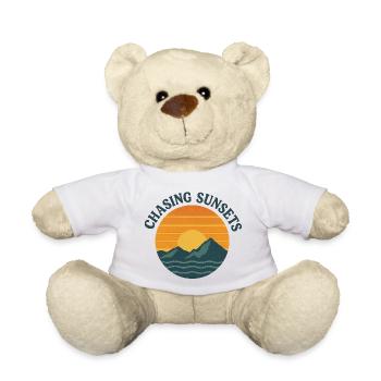 Chasing Sunsets - Teddy Bear - white - Front