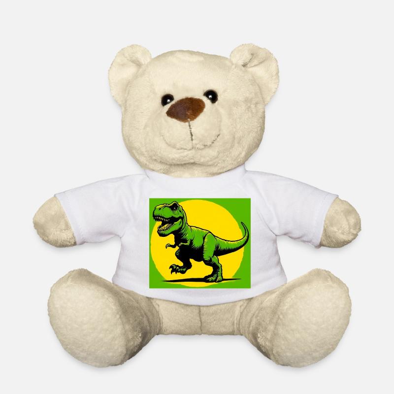 Dinosaurier - Teddy - Weiß