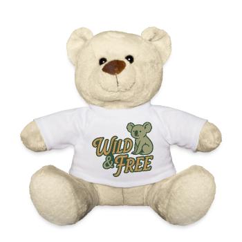 Wild & Free – Koala & Känguru - Teddy - Weiß - Vorne