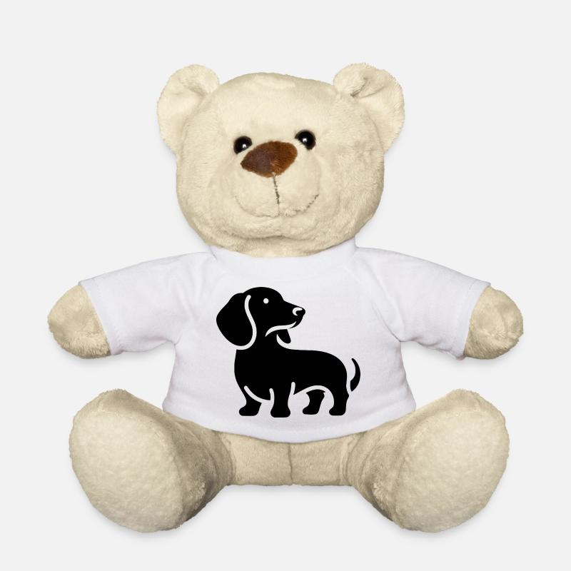Dackel - Teddy - Weiß