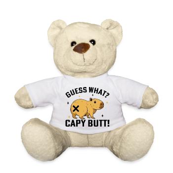 Capybara  - Teddy - Weiß - Vorne