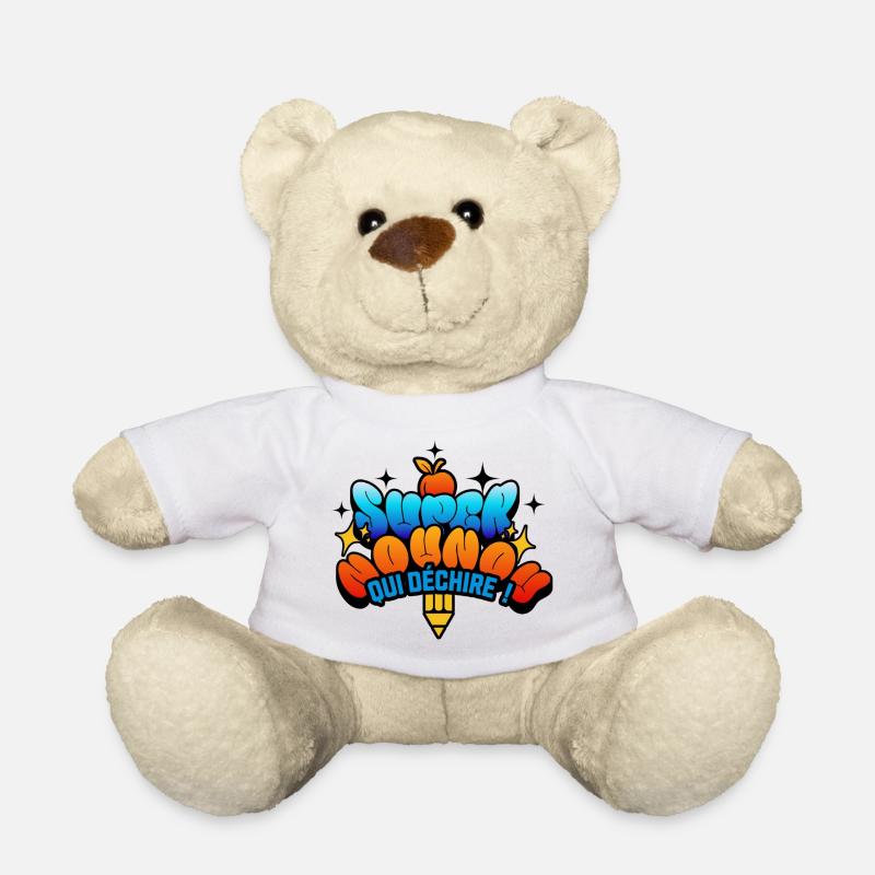 Super nounou qui déchire - Nounours - blanc