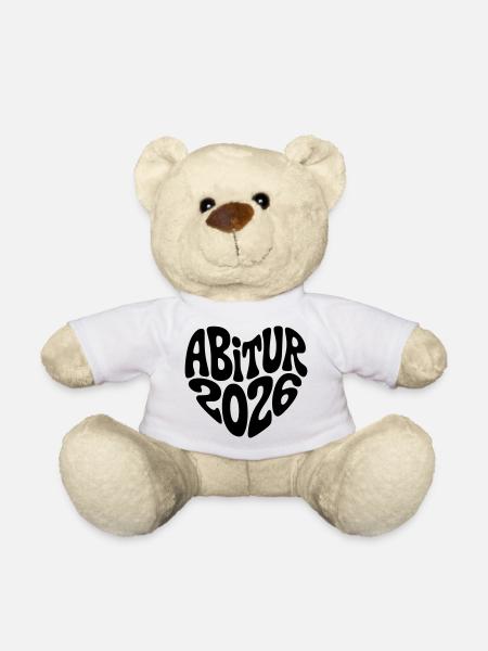 Abitur 2026 - Teddy - Weiß