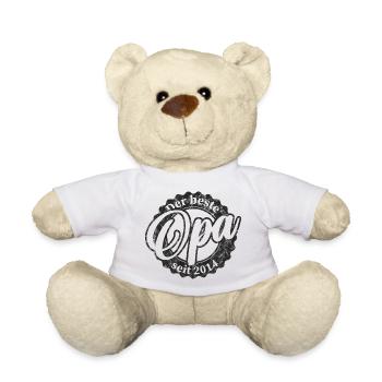 Der Beste Opa seit 2014 - Teddy - Weiß - Vorne