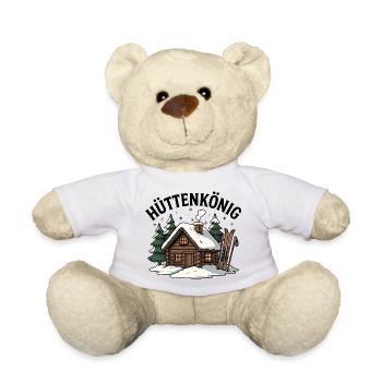 Hut King - Teddy Bear - white - Front