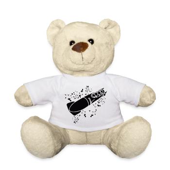 Bob Team Anschieber Bob - Teddy - Weiß - Vorne