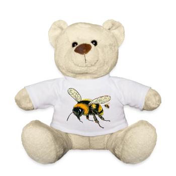 bumblebees - Teddy Bear - white - Front
