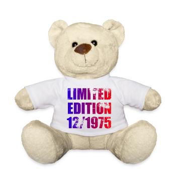 50e anniversaire Edition Limitée 12/1975 - Nounours - blanc - Devant