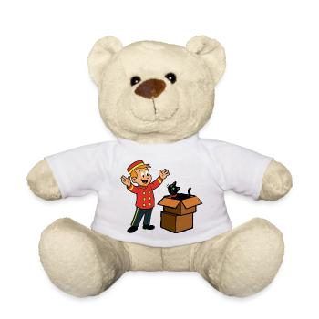 Cartons Franky & Meeko - Nounours - blanc - Devant