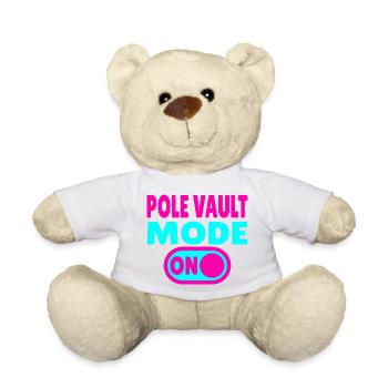 Pole Vault Mode ON – Stabhochsprung - Teddy - Weiß - Vorne