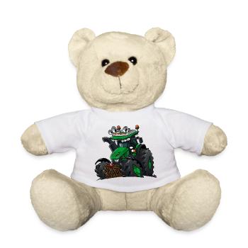 1095_GroeneTrekker - Teddy Bear - white - Front