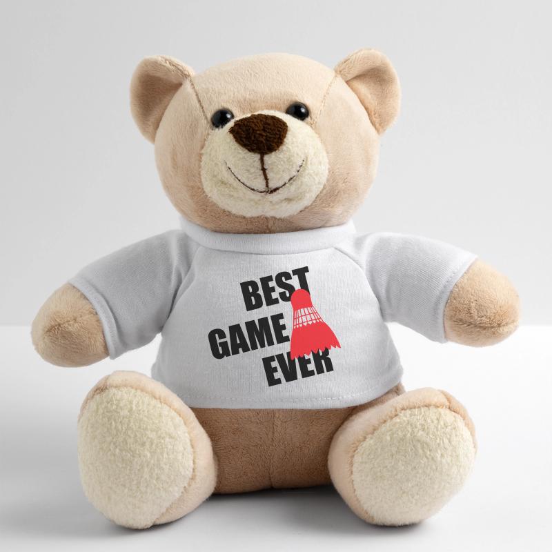 Badminton Best Game Ever Teddy Bear