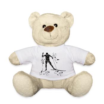 Cross-country skiing Cross-country skiing - Teddy Bear - white - Front