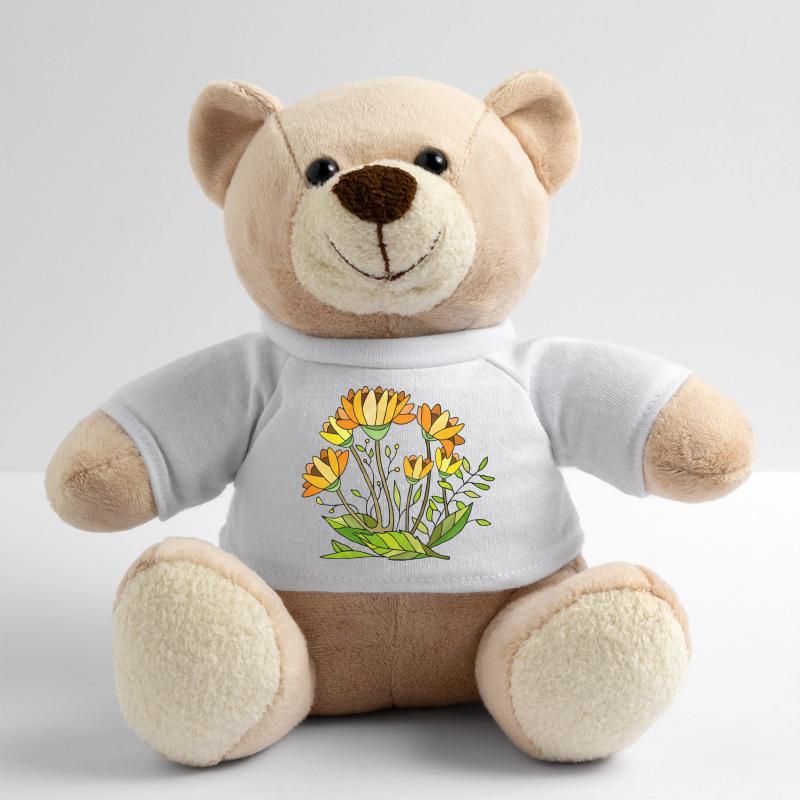 Flowers Teddy Bear