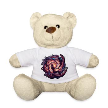 Tanzender kosmischer Wirbel - Teddy - Weiß - Vorne