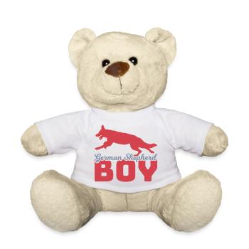 Schäferhund Junge - Teddy - Weiß - Vorne