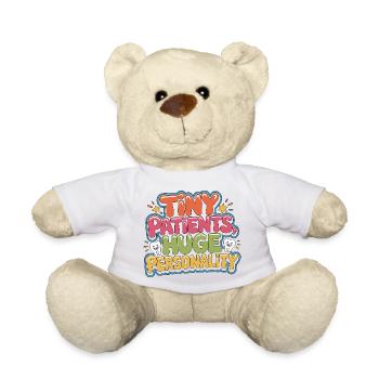 Pediatric Dentist Tiny Patients Huge Dental Care - Teddy - Weiß - Vorne