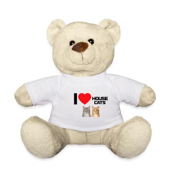 Original Design DJ Raymond - Teddy Bear - white - Front