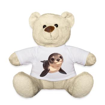 Sea Lions Sea Lion - Teddy Bear - white - Front