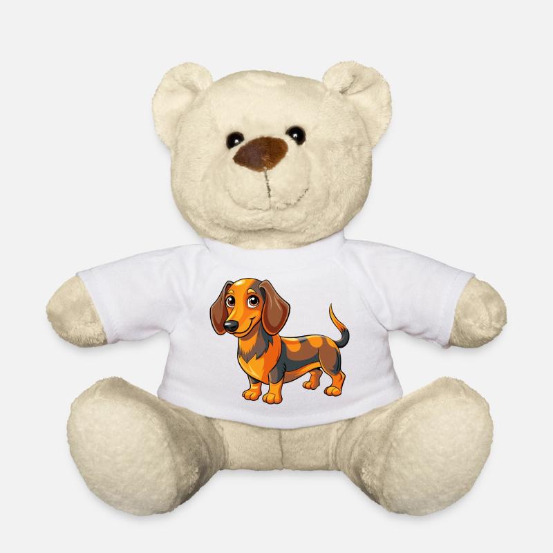 Dackel - Teddy - Weiß