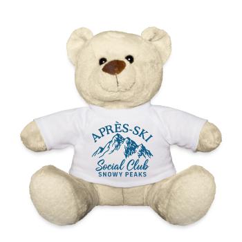 Apres Ski Social Club Snowy Peaks - Teddy - Weiß - Vorne