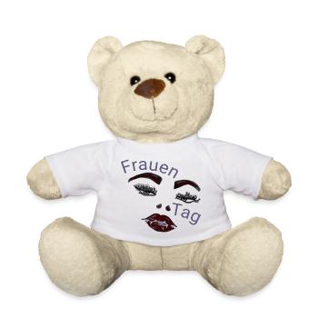 Visage de vampire pour la Journée des Femmes - Nounours - blanc - Devant