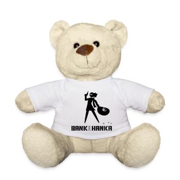 BANK A HANKA - black -  - Teddy - Weiß - Vorne