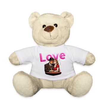 Amour + Amants - Nounours - blanc - Devant