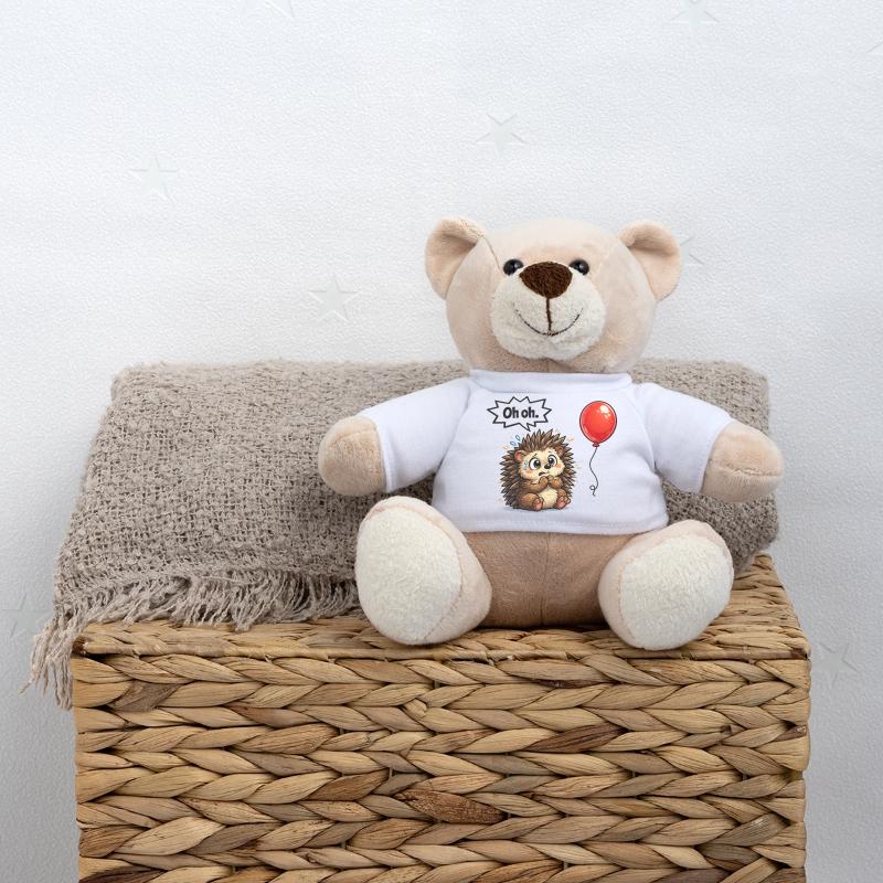 Süßer Igel Geschenk Idee mit Humor Teddy